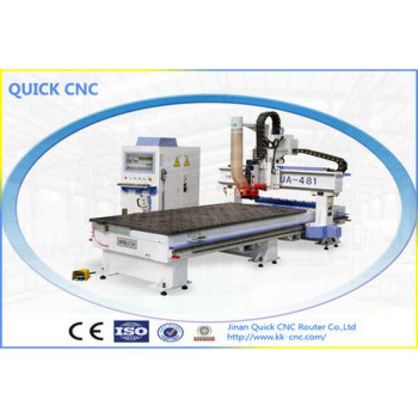 Automatic wood working carving machine cnc router Machine with ATC for door #1 image