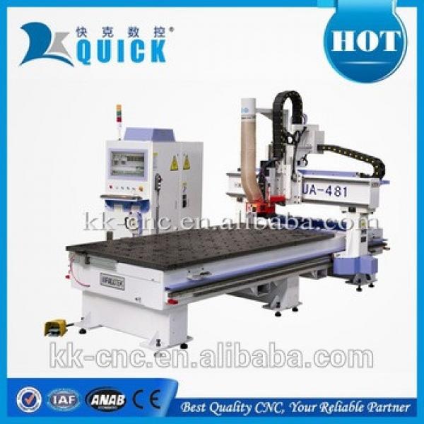 wood working cnc machine with linear tool changer #1 image