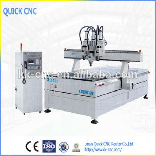 wood cnc router with multi spindles K45MT-DY #1 image