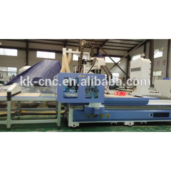 cnc flat bed router with auto loading and unloading system #1 image