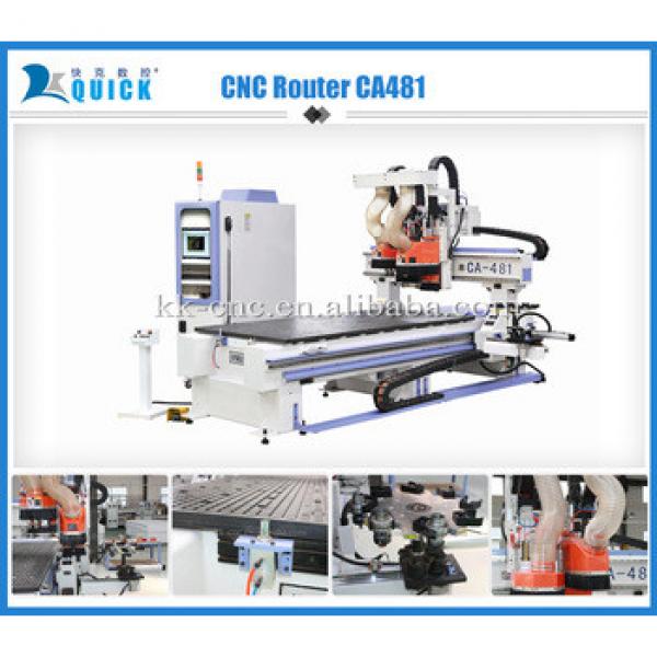 Hot sale 3d CNC Router Woodworking cutting and engraving Machine UA481 1,220 x 2,440 x 200mm #1 image